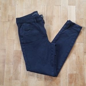 Navy Blue American Eagle Jeggings